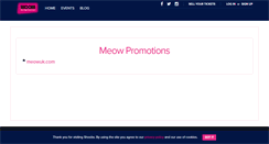 Desktop Screenshot of meow.shoobs.com