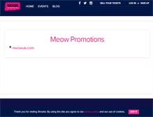 Tablet Screenshot of meow.shoobs.com
