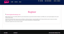 Desktop Screenshot of bugbearbookings.shoobs.com