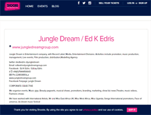 Tablet Screenshot of jungledream.shoobs.com