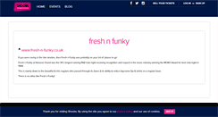 Desktop Screenshot of freshnfunky.shoobs.com