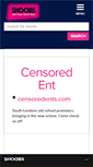 Mobile Screenshot of censoredents.shoobs.com