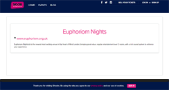Desktop Screenshot of euphoriomnighclubandbar.shoobs.com