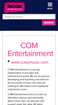 Mobile Screenshot of comentertainment.shoobs.com