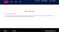 Desktop Screenshot of 5thavenueuk.shoobs.com