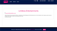Desktop Screenshot of limitlessents.shoobs.com