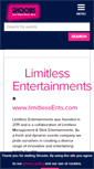 Mobile Screenshot of limitlessents.shoobs.com