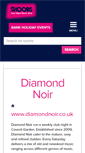 Mobile Screenshot of diamond-noir.shoobs.com