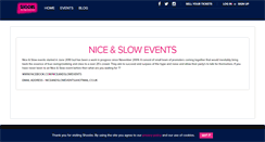 Desktop Screenshot of niceandslow.shoobs.com